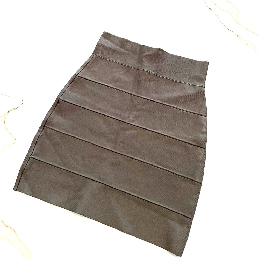 BCBG MaxAzria Simone Textured Power Skirt